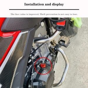 2026 오토바이 액세서리 엔진 오일 필러 캡 플러그 커버 혼다 PCX125 pcx