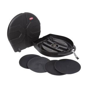 SKB ATA 61cm 24인치 볼트 있는 패딩 내구 심벌 칸막이가 손잡이 바퀴