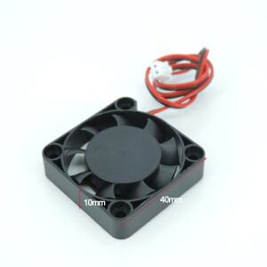 4010 팬 5v 12v 무소음 브러시리스 냉각 3D 프린터 부품 40mm 4cm 유압 베어링 축방향 40mmx40mmx10mm 2핀