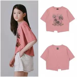 [갤러리아] [블루테일]AAC2TS03PK？？핑크 트임 반팔 티셔츠