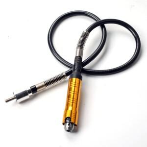 로터리 앵글 그라인더 어태치먼트 유연한 플렉스 샤프트 + 0.3-6.5mm 드릴 척 핸드피스 전원 전기 Dremel
