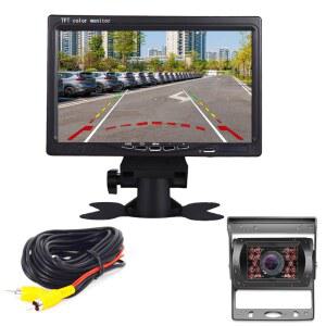 카플레이 모니터 디스플레이 carplay 네비게이션 범용 7인치 HD 스크린 자동차 보안 주차 지원 후면보기 카메라 옵션