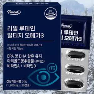 퍼니트 오일 리얼 루테인 알티지 오메가3 2개 36g