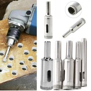 5개/대 드릴링 유리 타일 병에 대 한 다이아몬드 구멍 톱 비트 블록 항아리 섬유 도자기 벽돌 6-14mm 절단