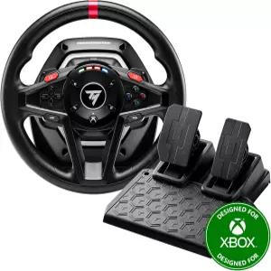 스러스트마스터 T128X 마그네틱 페달이 장착된 포스 피드백 레이싱 휠 Xbox Series XS One PC