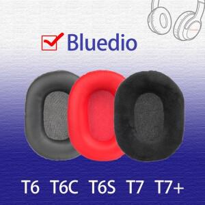YHcouldin 메쉬 패브릭 벨루어 가죽 이어패드 Bluedio T6 헤드폰 T7 빅 이어 쿠션 패드 커버