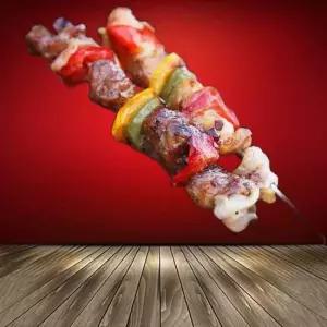 메리트쿡 바비큐 꼬치20p 40cm 그릴 304 스텐 꽂이