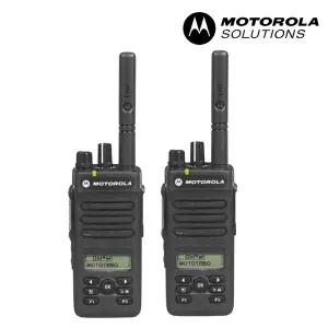 모토로라 XiR P6620i 무전기 2개 디지털 DMR 현장 건설 공사 공단