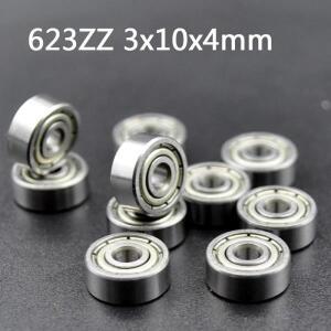 스케이트보드 스쿠터용 볼 베어링  홈 미니어처 3D프린터 623ZZ 3x10x4mm 10개