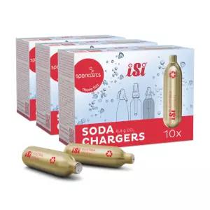 iSi 이지 소다메이커 탄산캡슐 카트리지 가스, Co2 8.4g (3박스)