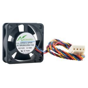 ACP3010-05PWM 3cm 30mm 팬 30x30x10mm DC5V/12V 4핀 8300/10000rpm 이중 볼 베어링 마이크로 냉각 CPU용