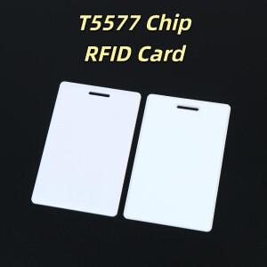 (BF06)1/3Pcs 복사 재기록 가능 중복 125Khz RFID T5577 쓰기 두꺼운 카드 빈 칩