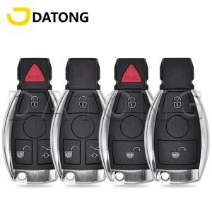 Datong World 자동차 원격 키 쉘 케이스 메르세데스 벤츠 호환 BGA  FBS3 교체 하우징 커버에 맞는 비 수정