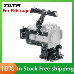 SONY호환호환 FX6 ES-T20-C-V용 TILTA 카메라 케이지 V-마운트 상단 핸들용 조작 고급 키트