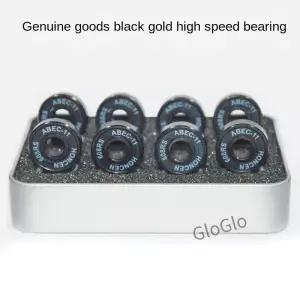 고속 ABEC11 크롬 스틸 베어링 롤러 스케이트 랜드 롱보드 스쿠터 볼 7 개 16 608RS