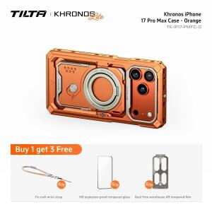 TILTA 크로노스 클래식 17 프로/프로 맥스 모바일 비디오 케이지 아이폰 호환호환 용 마그네틱 멀티 백플레