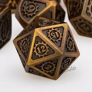 DND 메탈 다이스 세트 던전 앤 7종 DD 다면체 RPG 롤플레잉 게임 D20 D12 D10 D8 D6