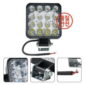 1PCS LED 작업등 바 후진등 주간 주행등 오프로드 차량 지게차 헤드라이트 자동차 조명