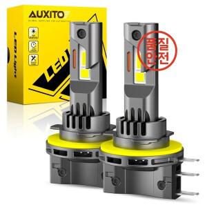 AUXITO 2Pcs 터보 H15 Canbus Led 전구 폭스 바겐 골프 7 하이빔 헤드 라이트 DRL 주간 러닝 6500K 30000L