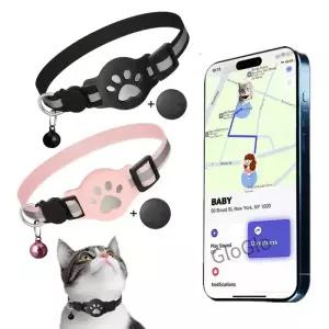 케이스용 반사 고양이 목걸이 분실 방지 GPS 트래커 보호 커버 방수 새끼 포함 1개