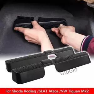 VW Touran Tiguan Skoda 용 2PCS 자동차 공기 배출구 커버 뒷좌석 에어 컨디셔닝 벤트 네트 아래