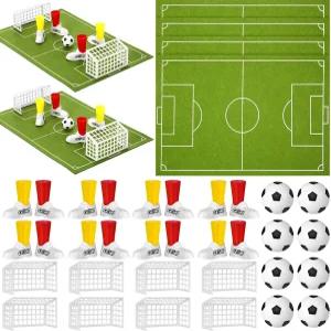 심고잉 4세트 축구 센터피스 테이블 데코 스포츠 파티 장식 피치 온 더 게임 4종 오피스 추천