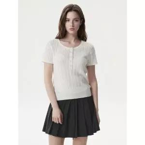[후아유][AK수원점] [후아유] 여성 Skashi Eyelet Pullover WHKAG2435F