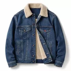아디다스 BOA LINED DENIM JACKET HM30JK004 INDIGO) 보아 라인드 데님 자켓)