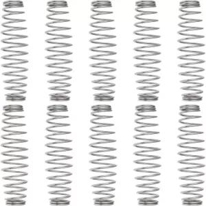 SG 스토어 10pcs 5.08mm 마이크로 팁 소프트 그립 가지치기 스닙 교체 스프링 길이 정원 및 가위용
