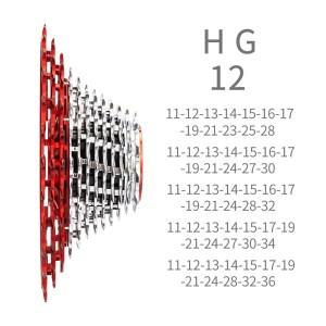 ZTTO 초경량 도로 자전거 11 S 12 속도 11-34T HG 카세트 CNC 자갈 11-28/30/36T 플라이휠 SLR 스프로킷