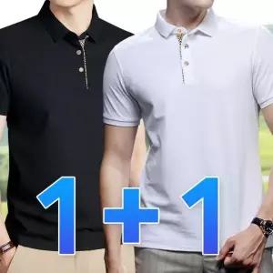 남자 카라티 1+1 여름 골프웨어 반팔티셔츠 pk 반팔 반팔티 티셔츠