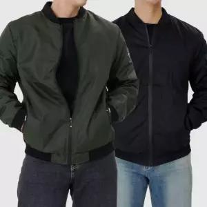 항공 블루종 포인트 남성 와펜 플로우 점퍼