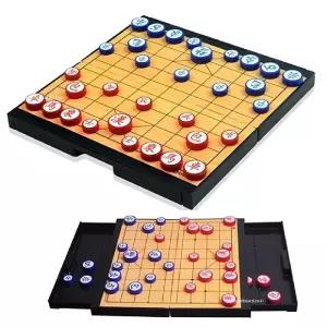 자석놀이 장기195mm x 192mm 보드게임 장기판 휴대용판 접이식판 폴더형판