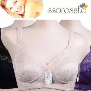 쏘로사떼 노와이어 매쉬 B컵 브라 100B까지 BR1640 B브라 브래지어 여성 이어 A브라 AA