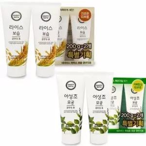 JU 해피바스 어성초 모공 클렌징폼 라이스 보습 클렌징 2개 기획세트