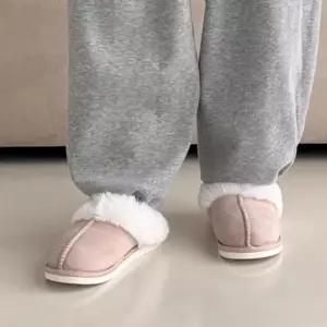 슬리퍼 신발 패션 조리 여성 겨울 털 따뜻한 소프트 남녀 털슬리퍼 바즌