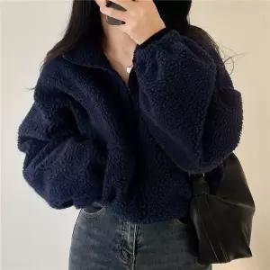 데일리 하이넥 크롭 뽀글이 자켓 DA-1004961