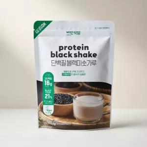 비단식당 단백질 블랙 미숫가루 2kg 1개