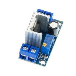 1/5/10pcs LM317 가변 전압 레귤레이터 전원 공급 장치 DC-DC 컨버터 벅 스텝 다운 회로 기판 모듈 선형