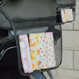 유모차수납가방 멀티 유모차그물가방 망사주머니 다목적 유모차그물망