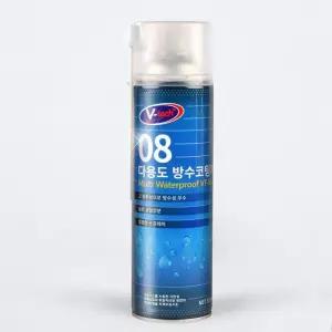 브이텍 VT-08 다용도 방수코팅제 550ml 스프레이 결로방지 방수제 곰팡이방지 건물내외벽 옥상