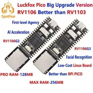 공인 기관 Luckfox Pico Pro Max Linux RV1106 Rockchip AI 보드 ARM Cortex-A7/RISC-V는 Raspberry Pi