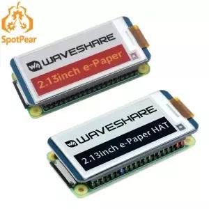 Raspberry Pi 2.13인치 E-Ink 디스플레이 HAT 250x122 SPI 인터페이스(Raspberry Pi/Jetson Nano용