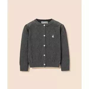 빈폴 키즈 BEANPOLE KIDS 여아 솔리드 아가일 조직 가디건 카디건 애쉬 (BI685AG034) BI685AG034 453857