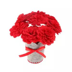 꽃화분만들기DIY 카네이션 해바라기 DIY키트 선물 감사 만들기 부직포 스승의날 펠트 미술수업 어버이날