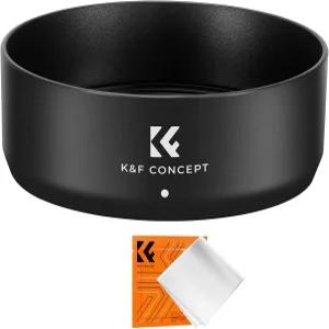 캐논 RF 50mm F1.8 STM 렌즈와 호환되는 K F 컨셉 후드 ES-65B 카메라 그늘막 교체 필터 및 캡과 가능
