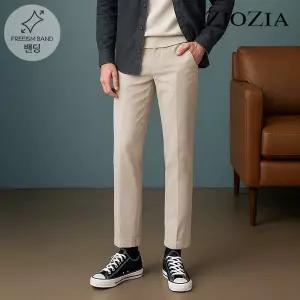 지오지아 코듀로이 하프밴딩 캐주얼 팬츠 AAC4PP1602