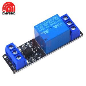 1채널 릴레이 모듈 저수준 트리거 광 커플러 절연 5V 12V 24V PLC 제어 드라이버 보드