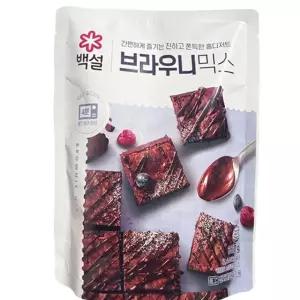 백설 브라우니믹스 320g 4개