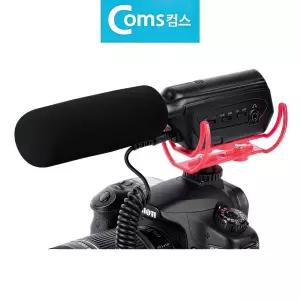 카메라 스마트폰 노이즈방지 단방향성 샷건 마이크 입문용
